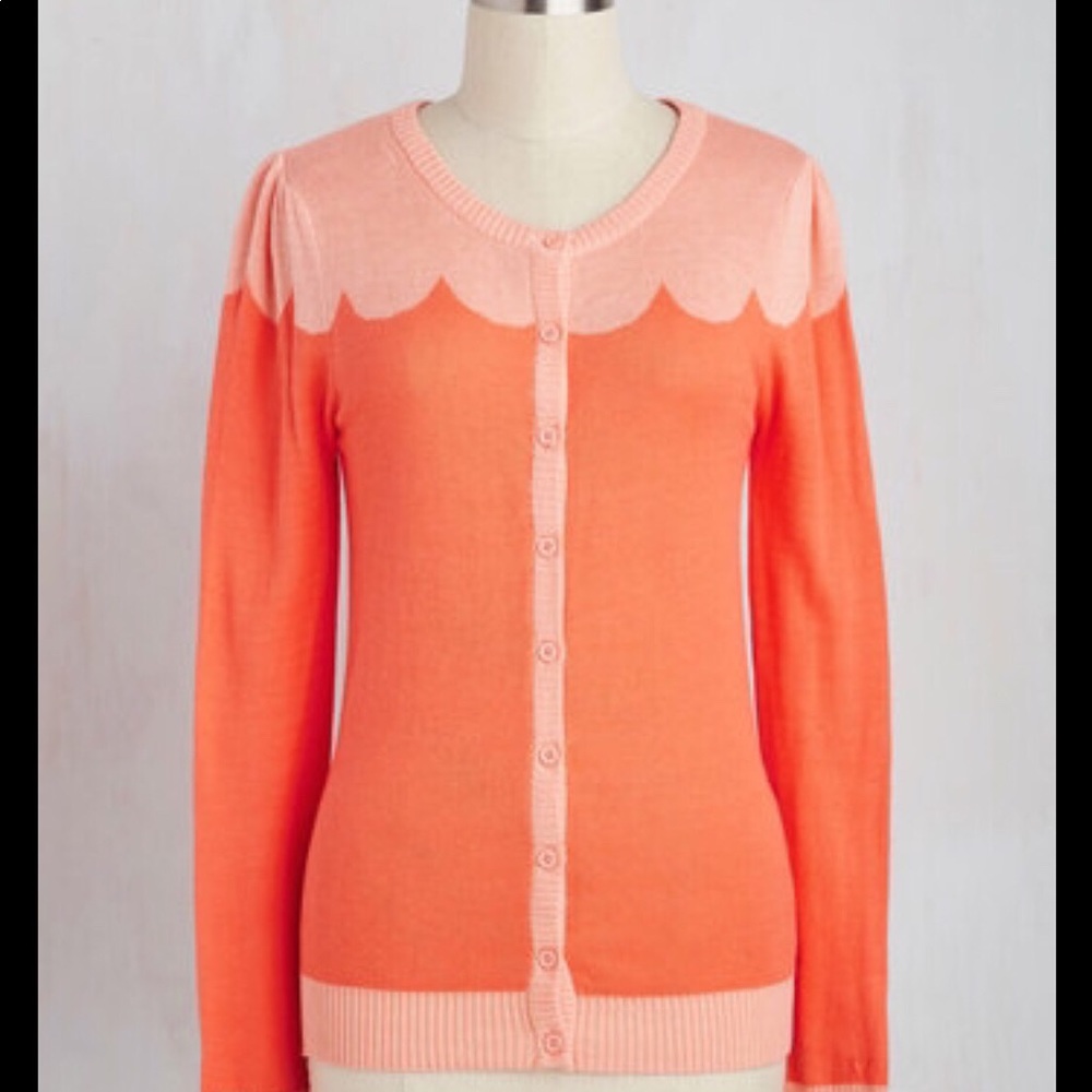Orange ModCloth Sweater